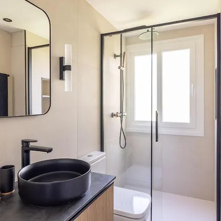 דירה Ar20 Stunning Two-bed With Sea Views אסטפונה